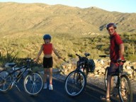 biking in sauaro national park